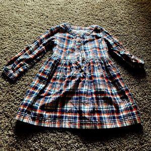 Toddler girls plaid dress size 3T